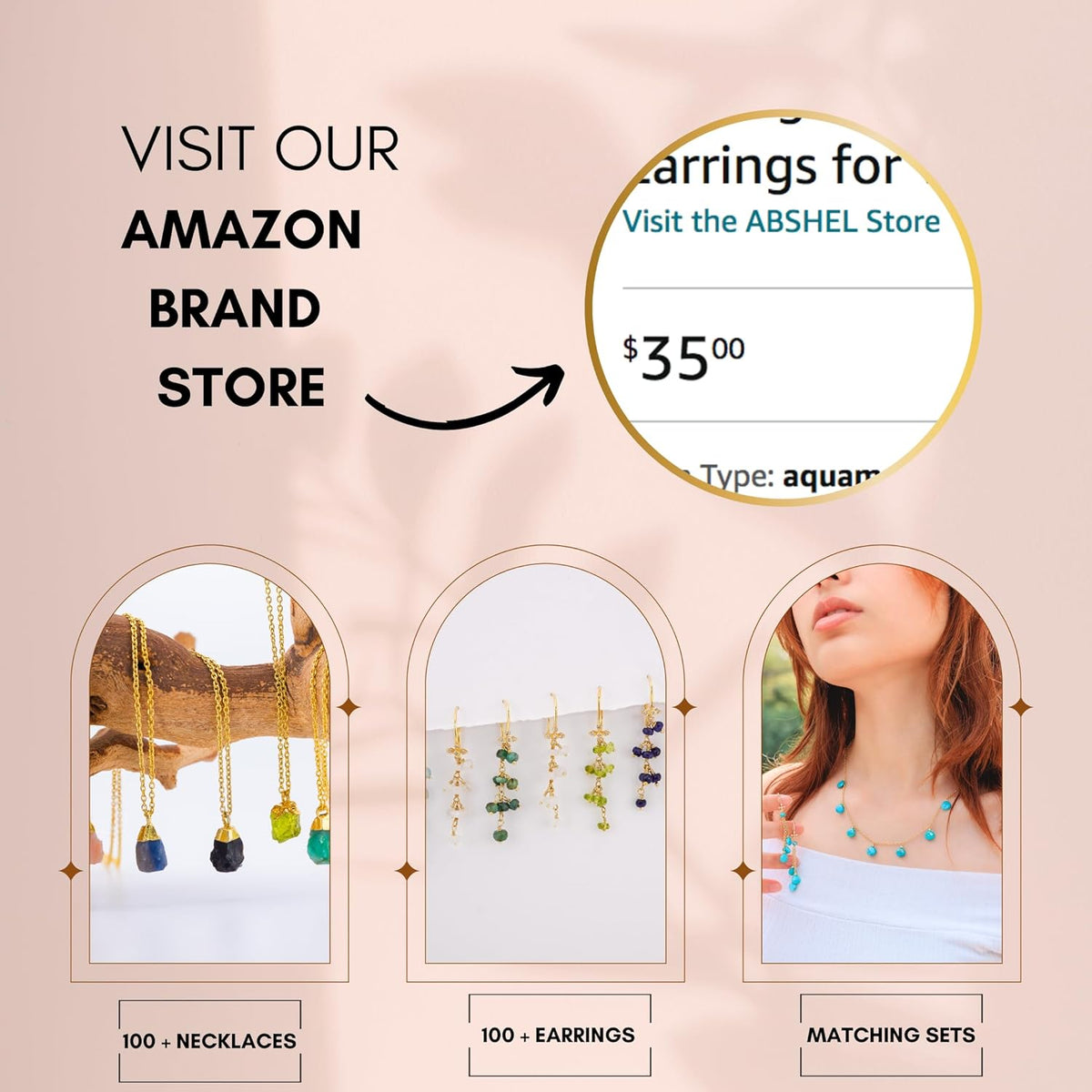 Moonstone Necklace for Women, Premium Gold Pear Drop Necklaces - Tarnish Free 18K Gold Plated Certified S925 Classic Statement Necklace Gold Jewelry for Women - Mothers Day Gifts for Mom Wife