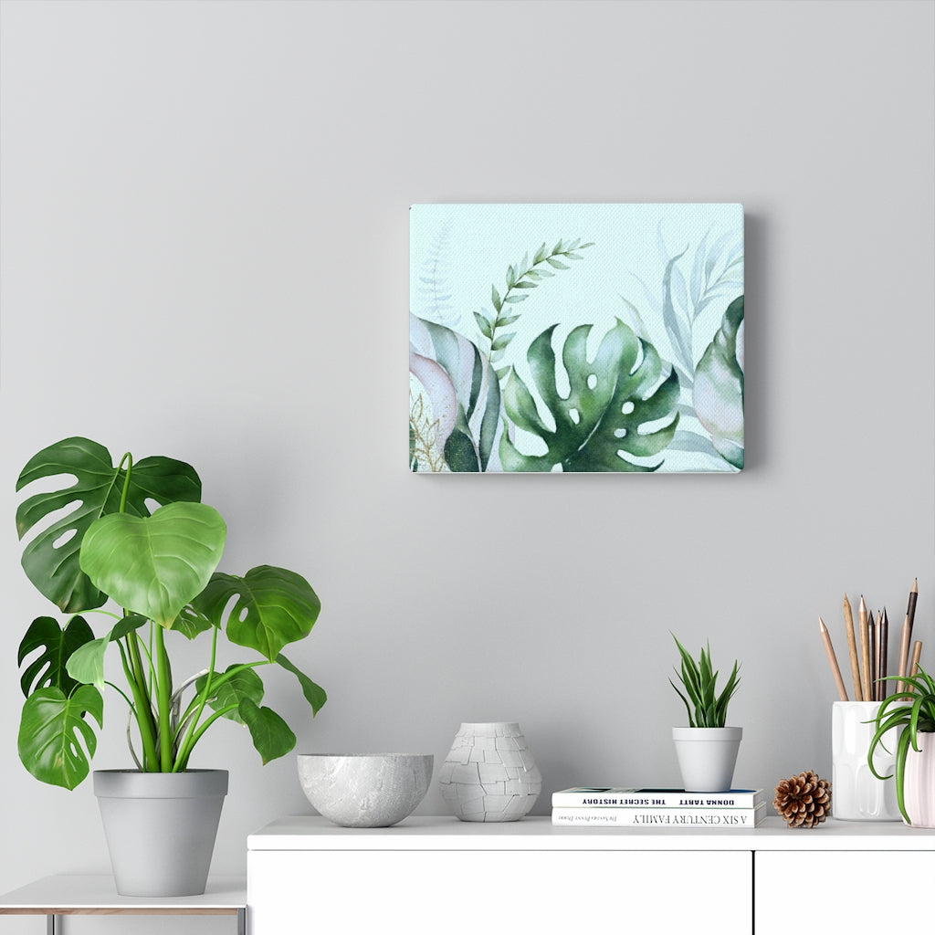 Monstera plant art