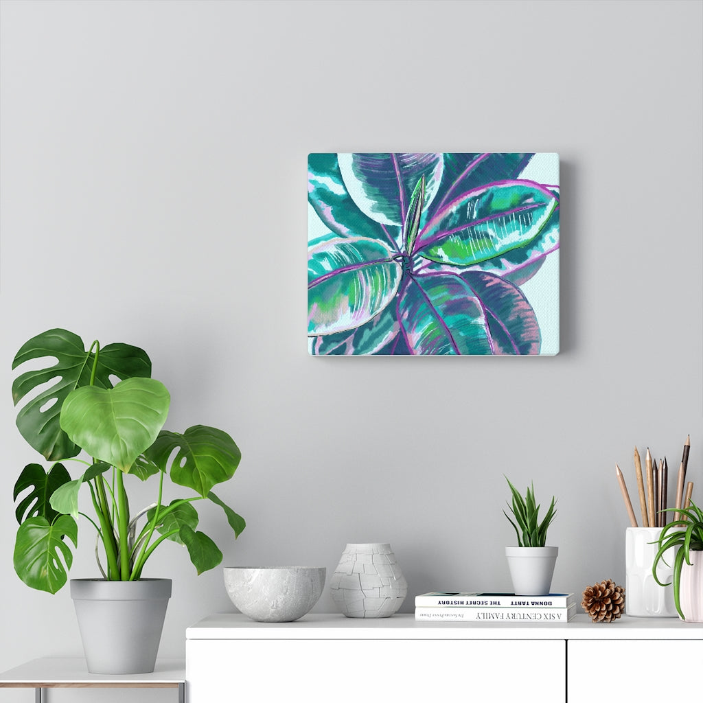 Wild Plant canvas