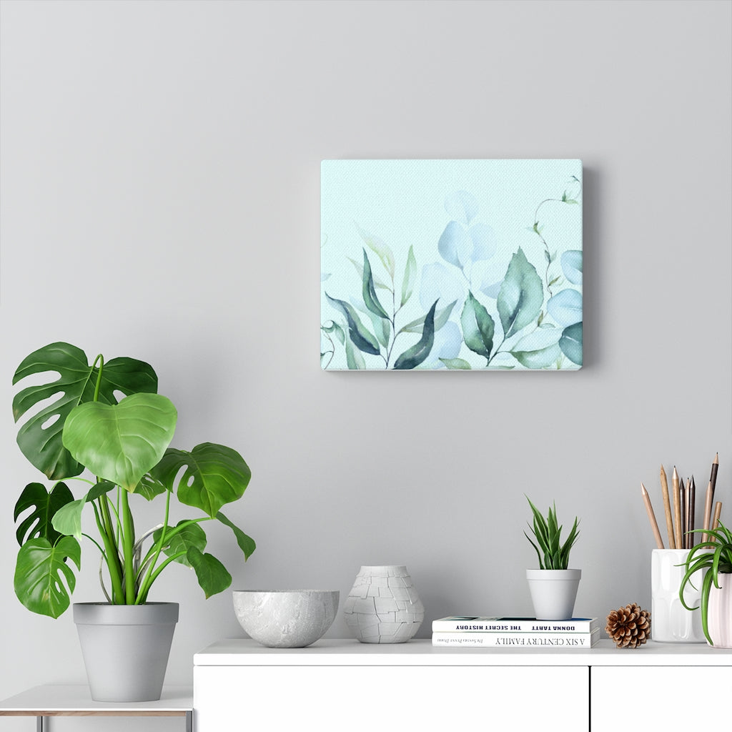 Leafy art Canvas