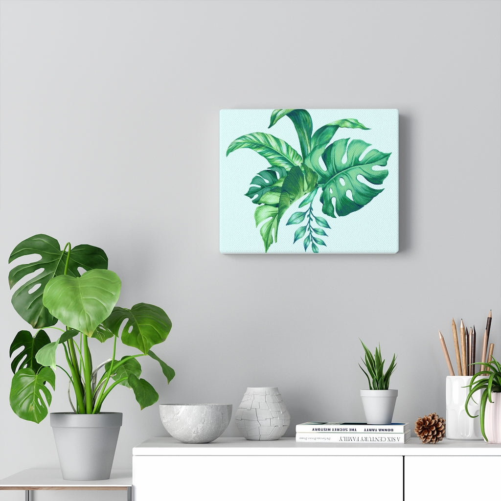 Plant bouquet canvas