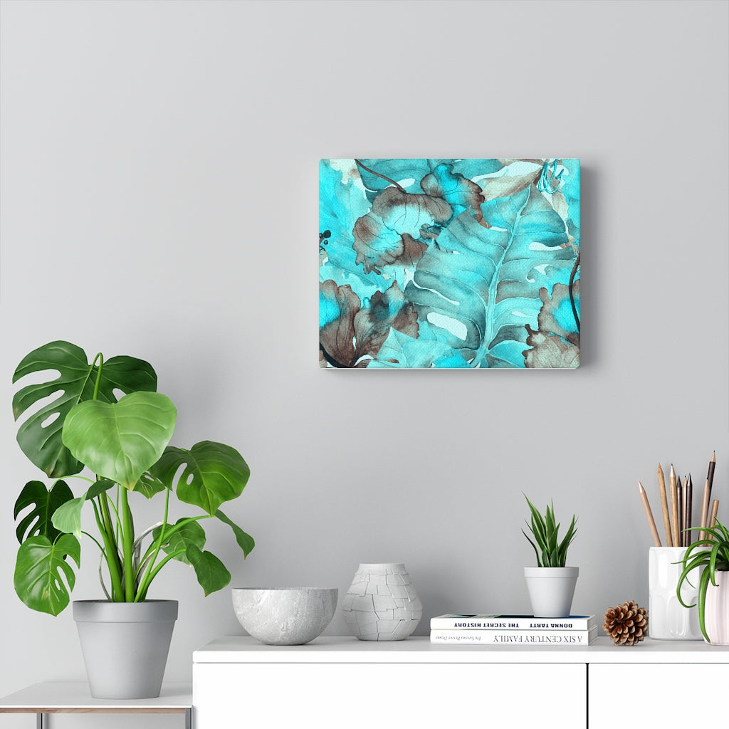 Color of protection monstera canvas
