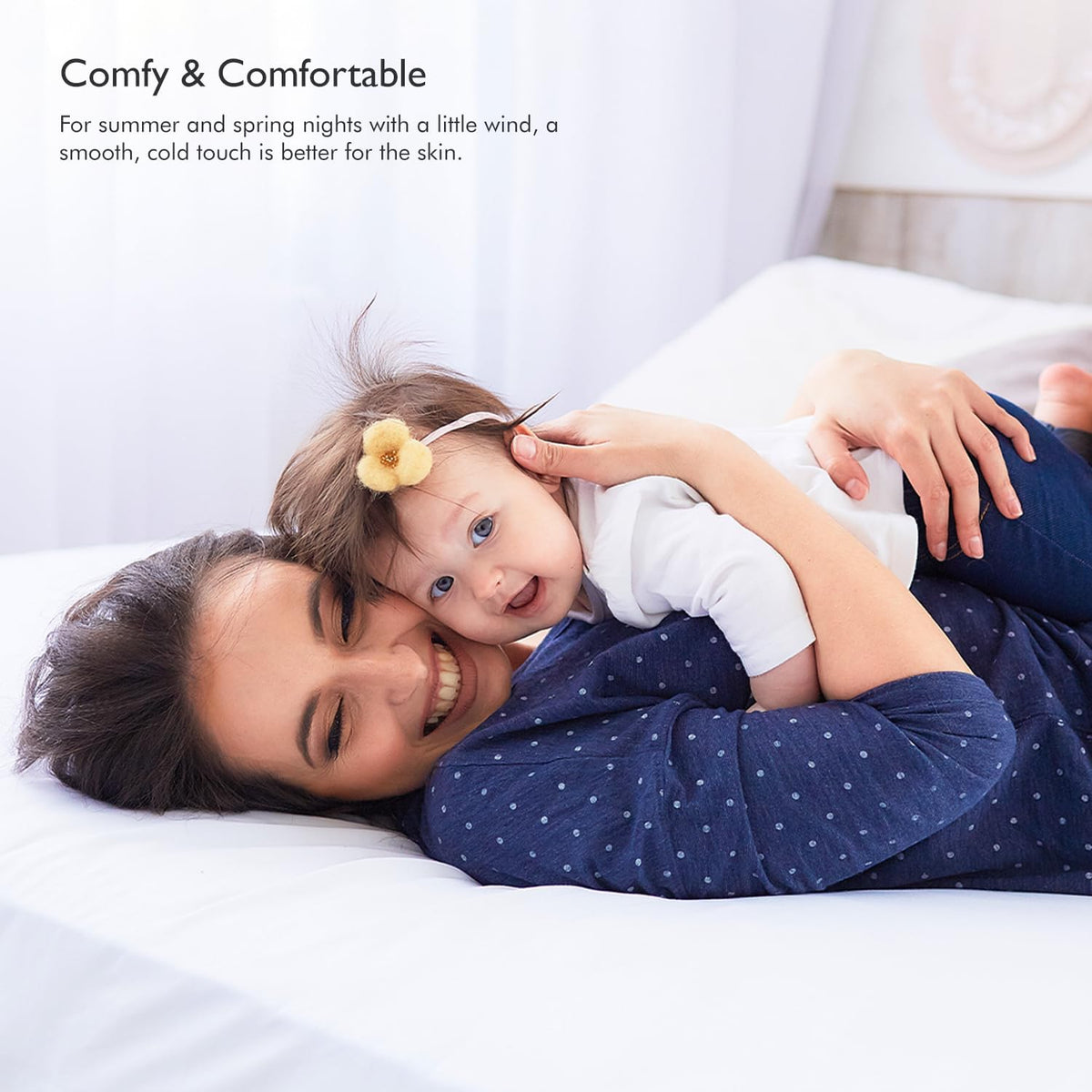 Queen Flat Sheet Only - Rayon Derived from Bamboo Silk Bed Sheet, Premium Breathable Cooling Sheet, Soft Top Sheet (Queen, Charcoal Grey)