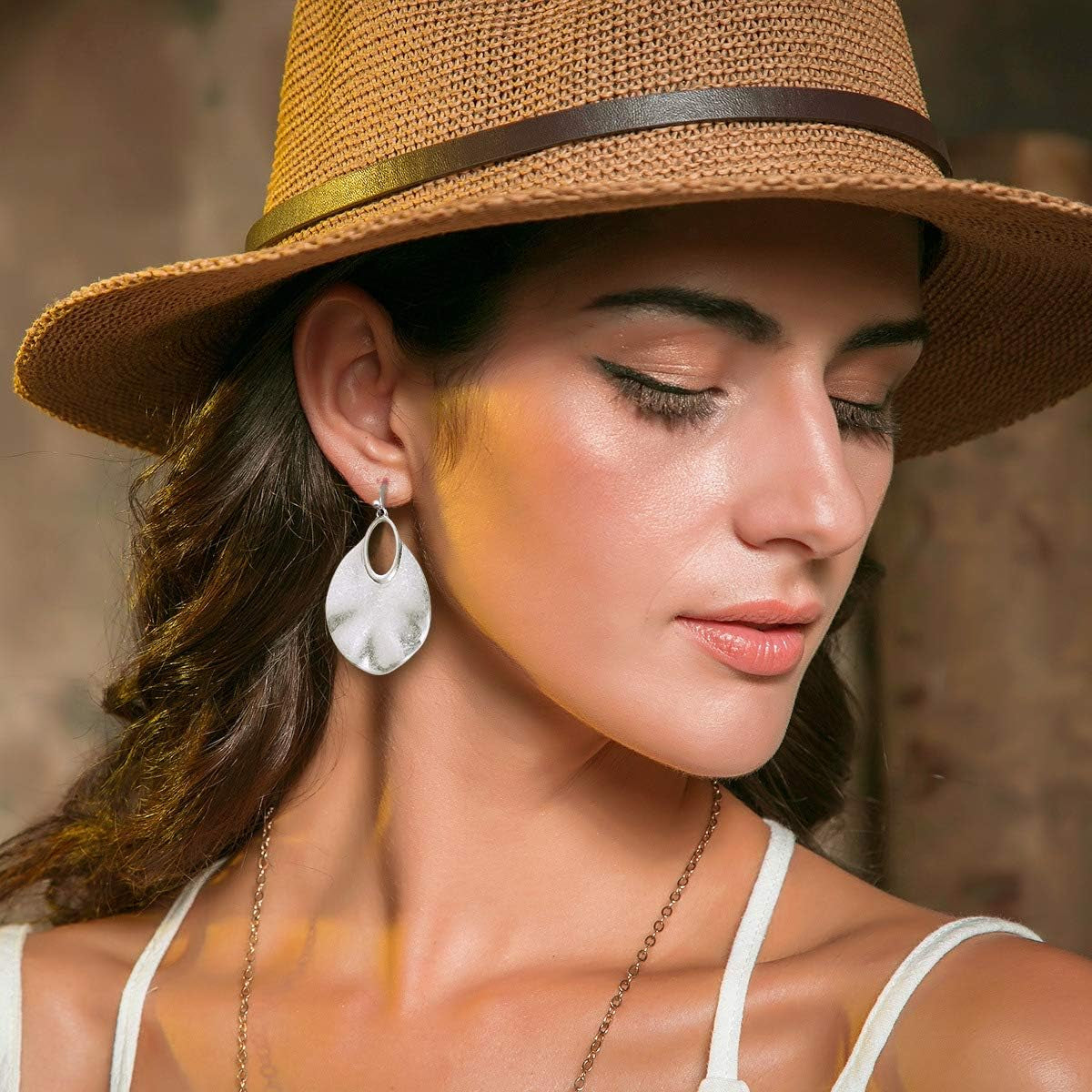 Dangle Earrings Handmade Earrings for Women Boho Bohemian Leaf Earrings …