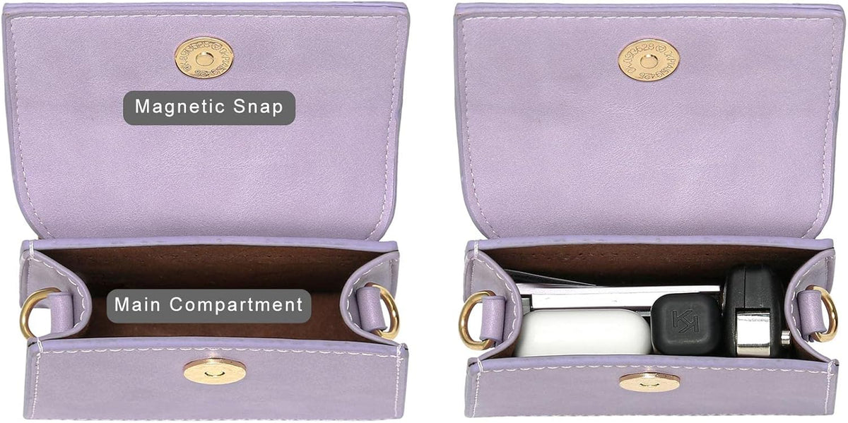 Mini Purse for Women, Mini Bag with Crocodile Pattern