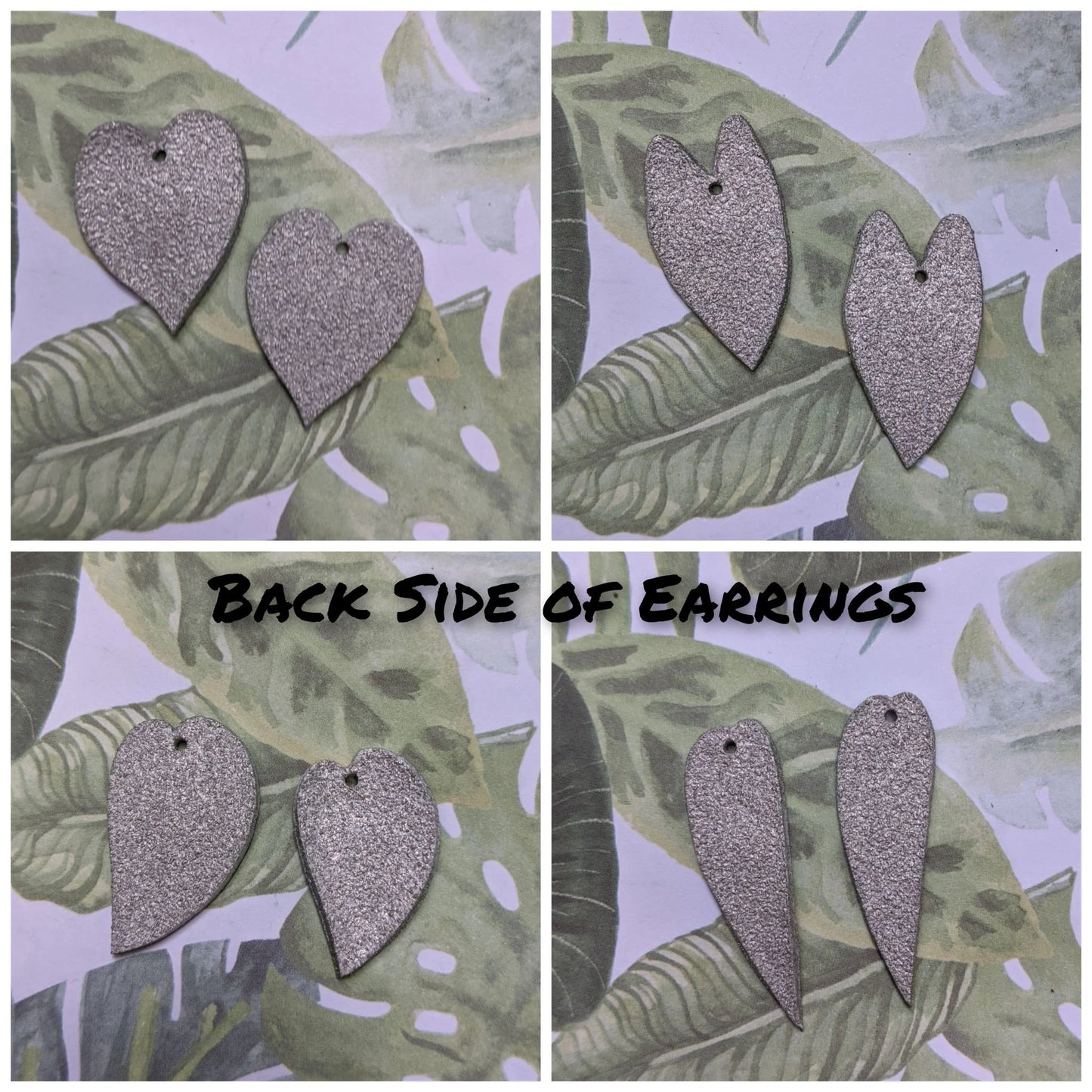 Alocasia Frydeck Botanical Leaf Handmade Earrings