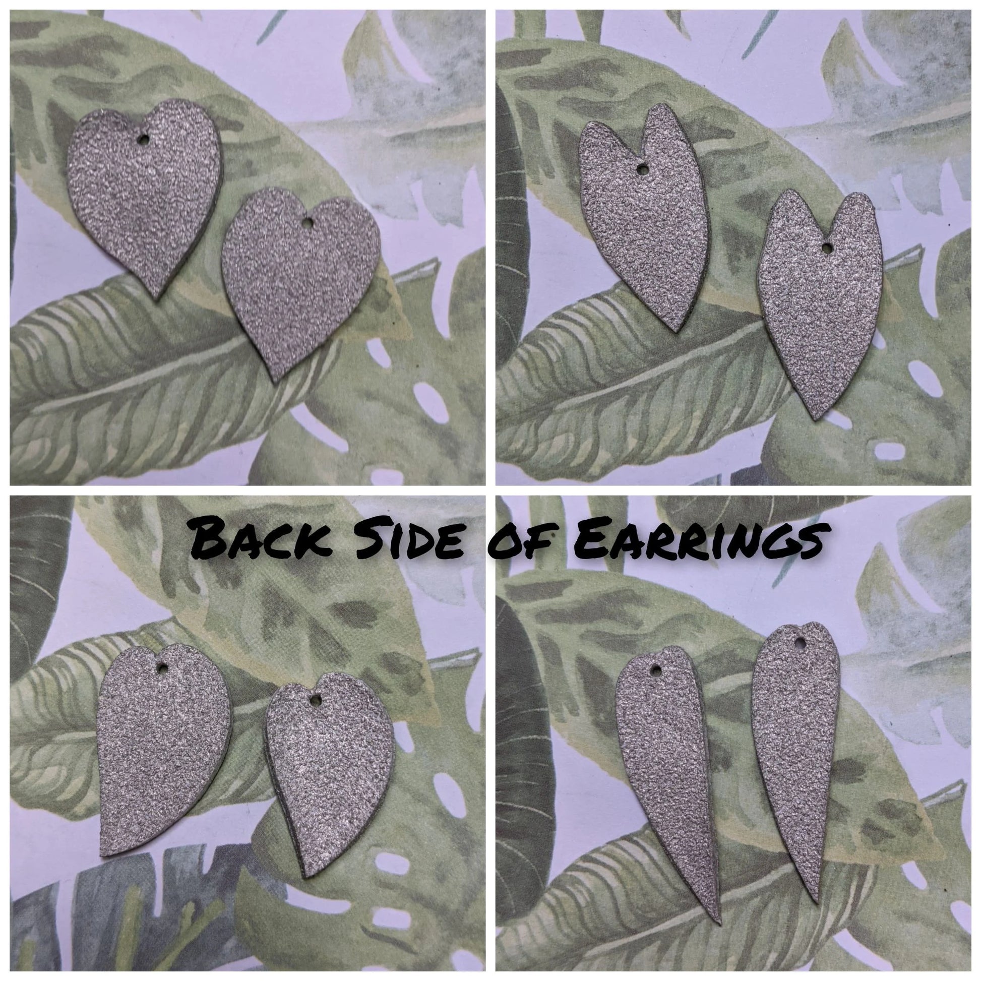 Alocasia Frydeck Botanical Leaf Handmade Earrings